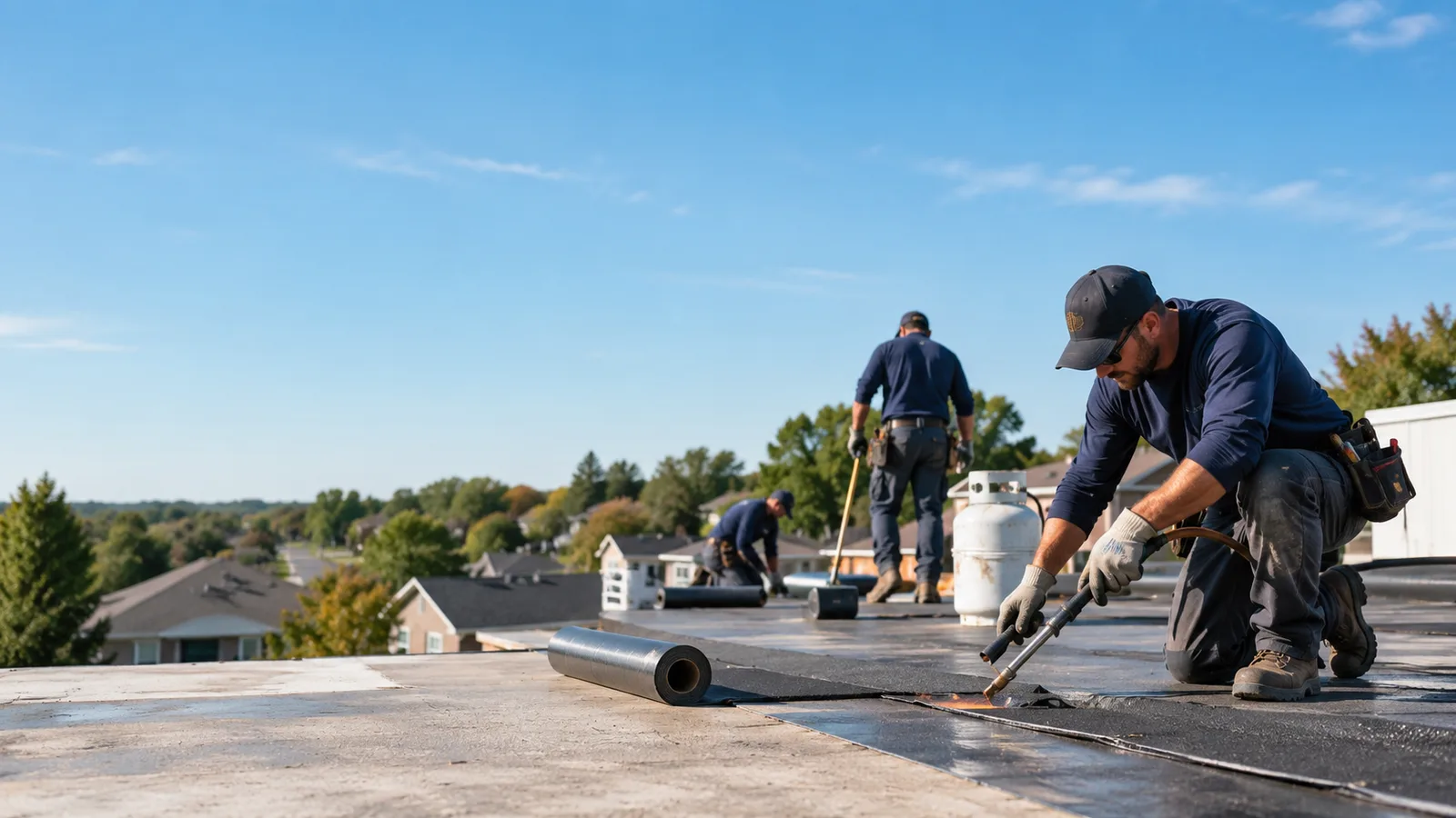 Flat Roof Leak Repair providers in Dale, WI